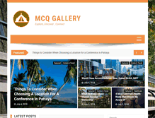 Tablet Screenshot of mcqgallery.com
